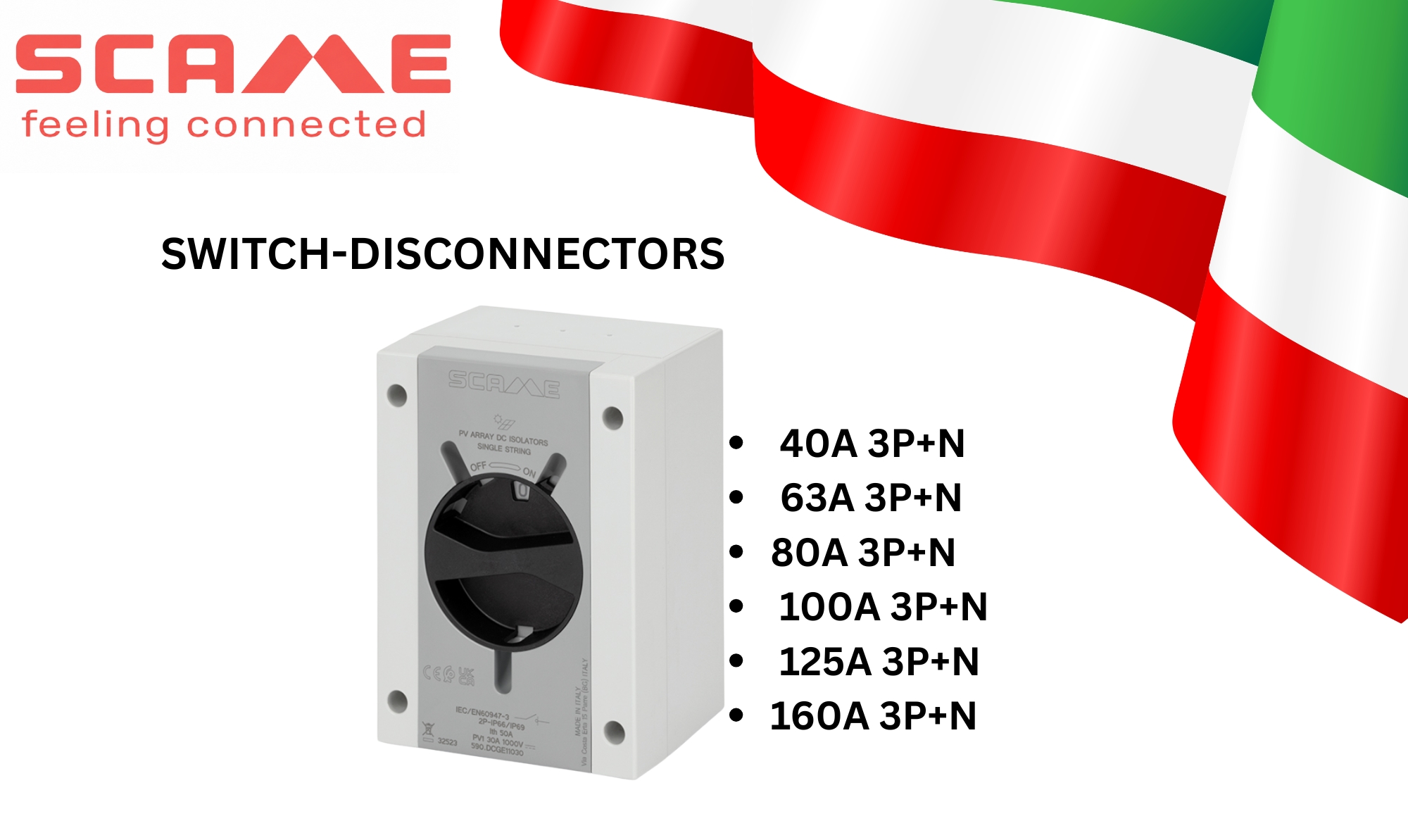 SWITCH-DISCONNECTORS MONOPHASE