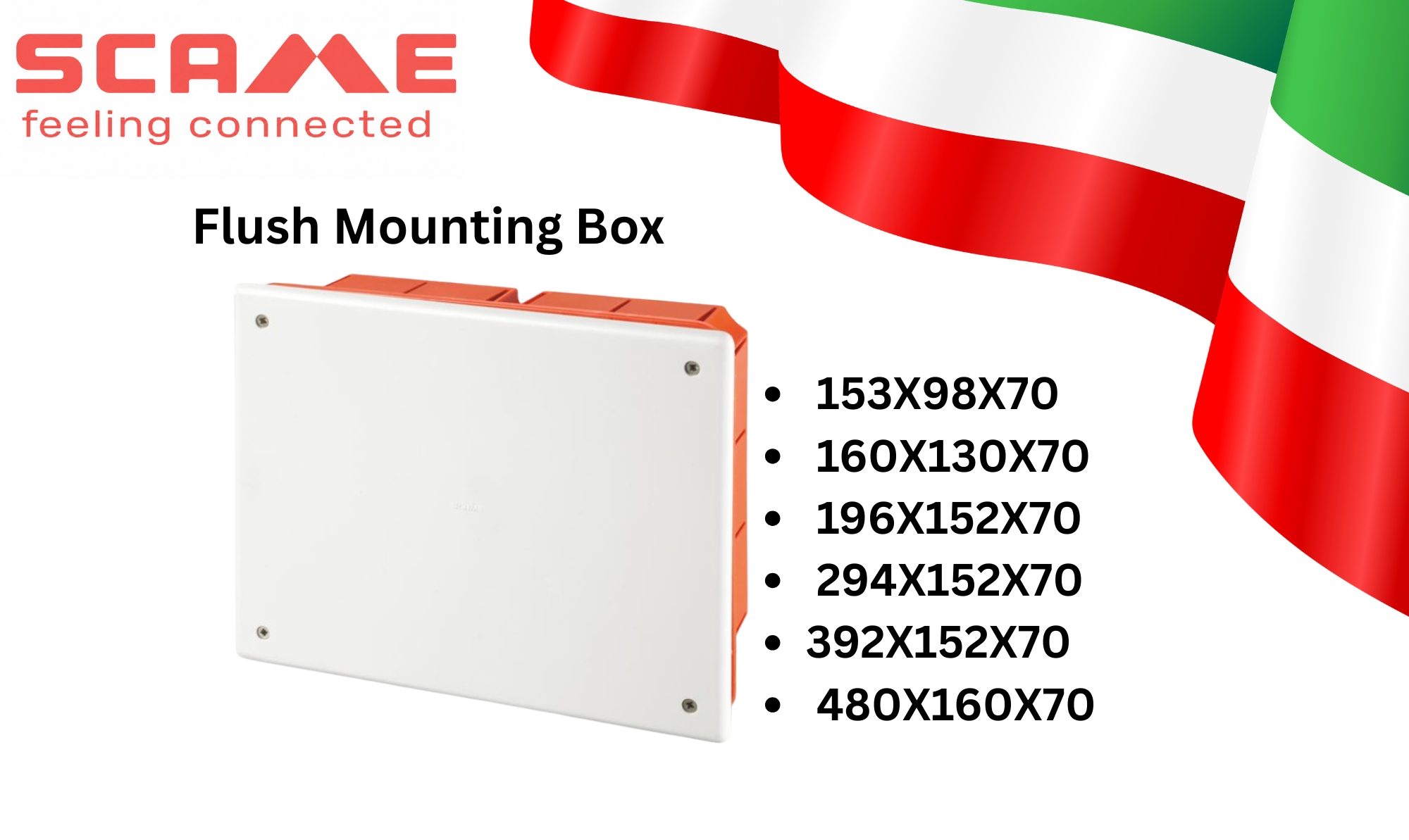 FLUSH MOUNTING BOX