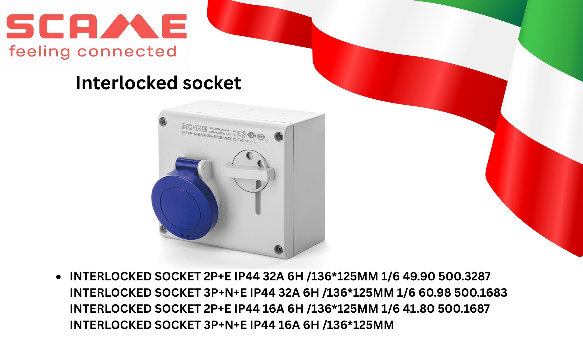 INTERLOCKED SOCKET