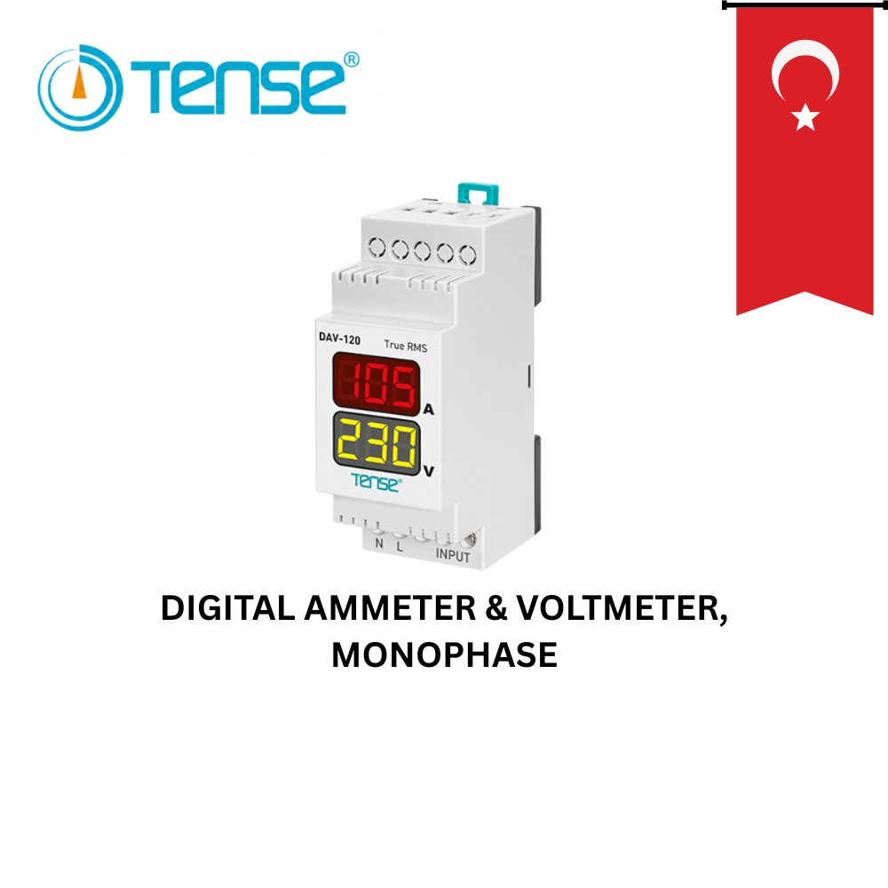 DIGITAL AMMETER AND VOLTMETER