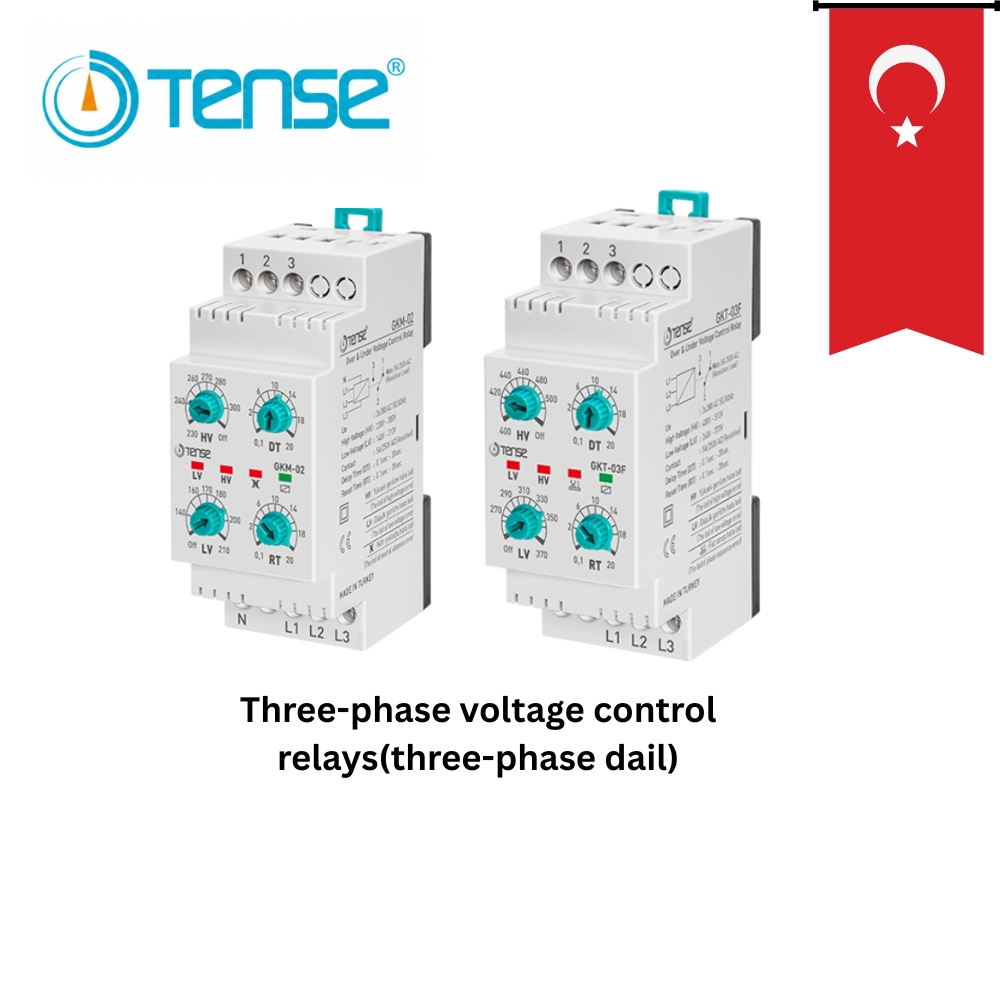 THREE-PHASE VOLTAGE CONTROL RELAYS