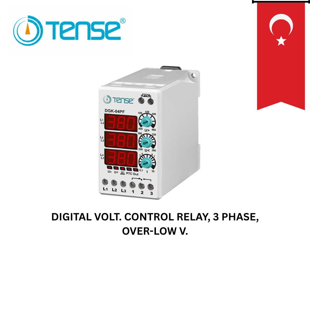 DIGITAK VOLT. CONTROL RELAY 3 PHASES