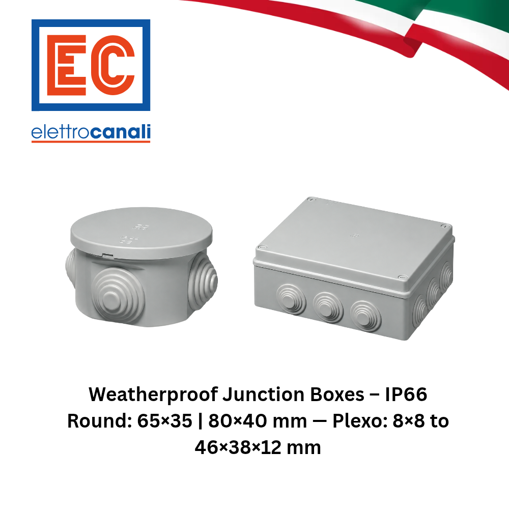 WETHERPROOF JUNCTION BOXES