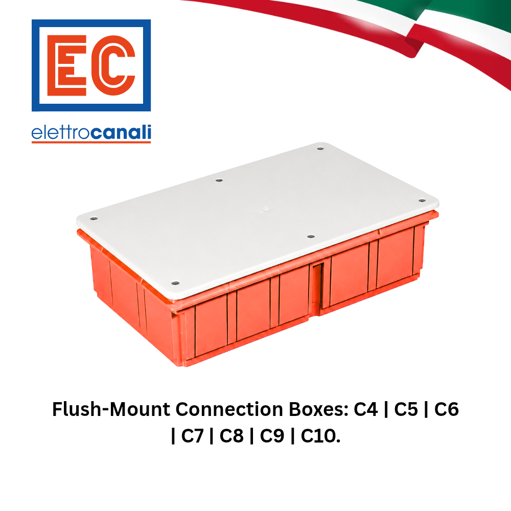 FLUSH-MOUNT CONNECTION BOXES