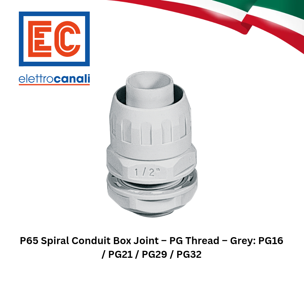 SPIRAL CONDUIT BOX JOINT