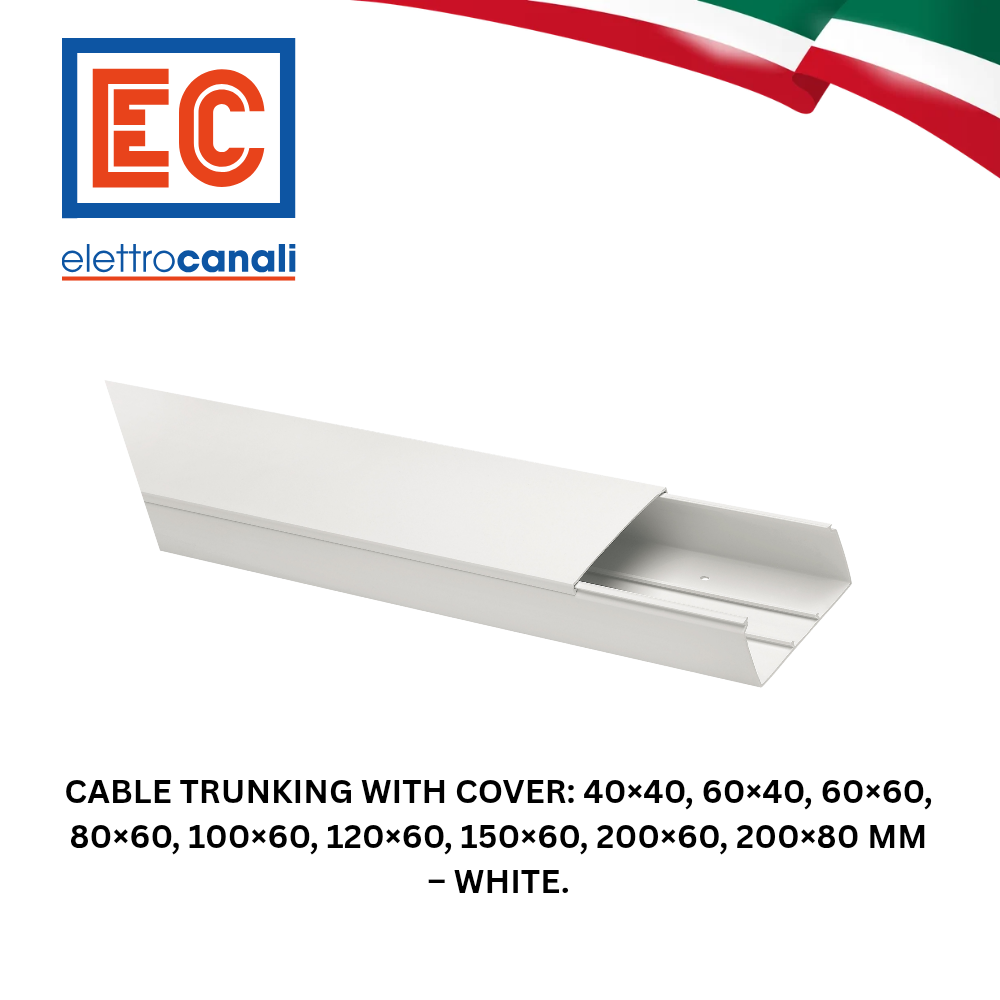 CABLE TRUNKING WITH COVER