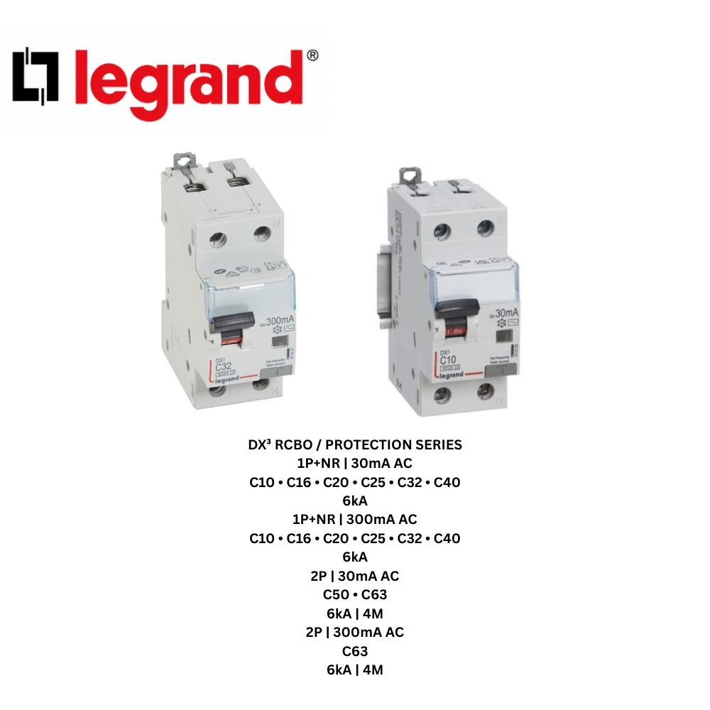 DX3 RCBO / PROTECTION SERIES