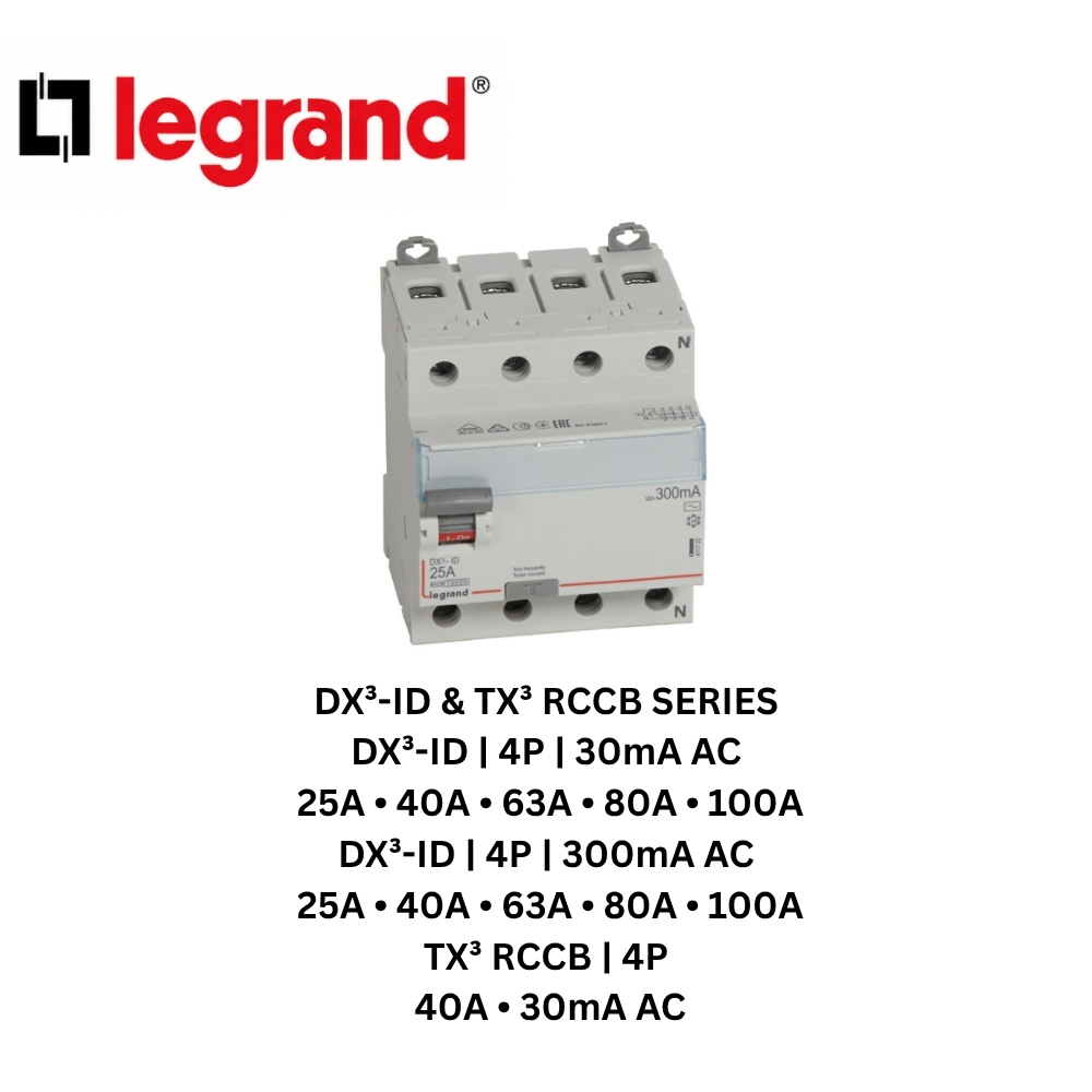 DX3-ID & TX3 RCCB SERIES