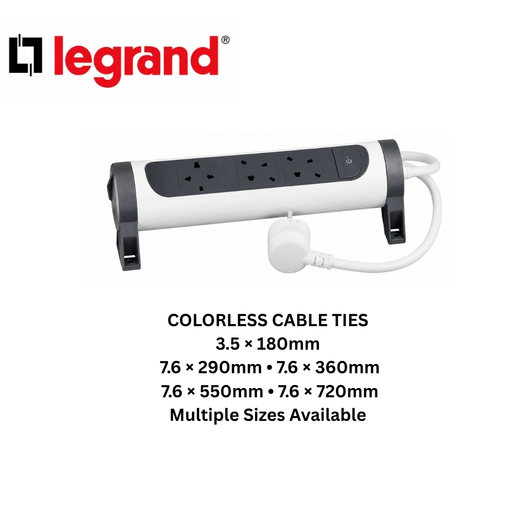 COLORLESS CABLE TIES