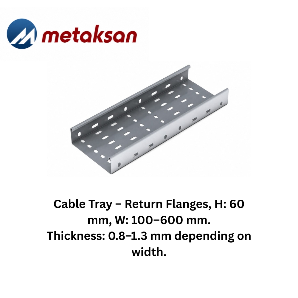 Metaksan Cable Tray ظô Return Flanges