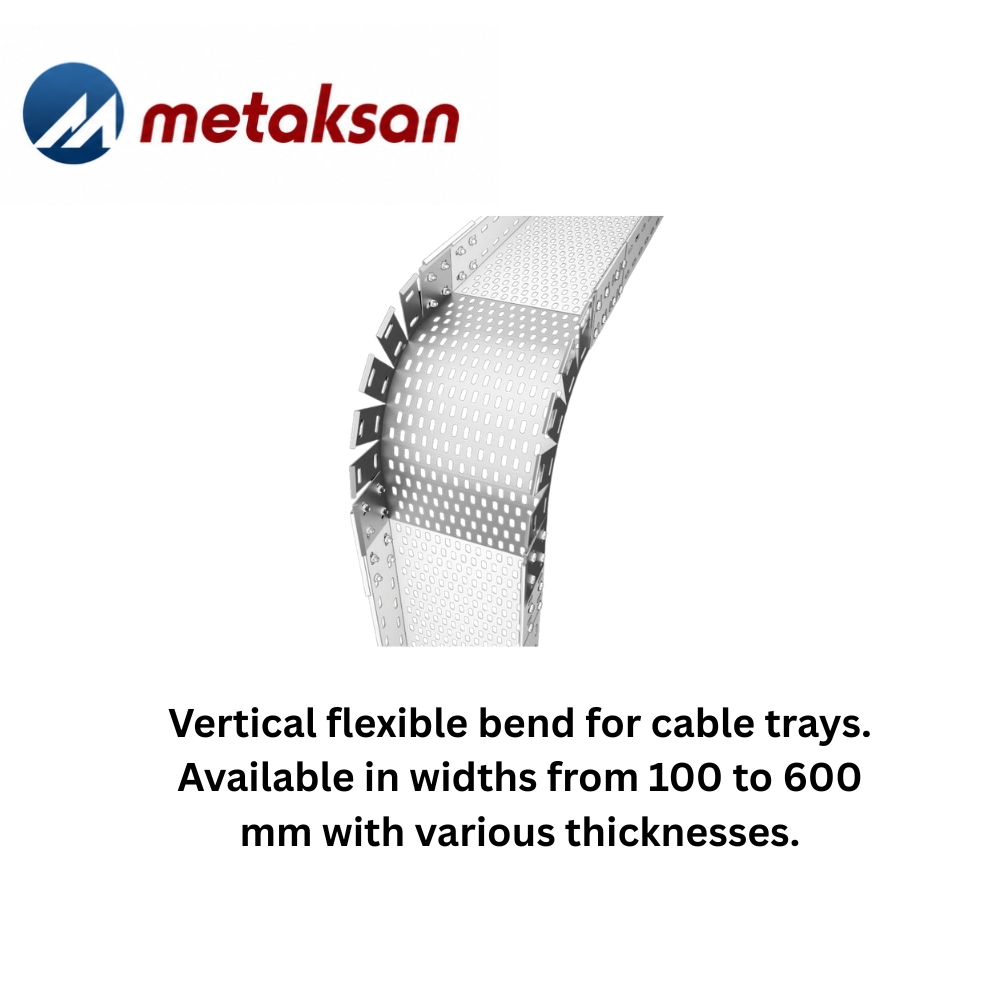 Metaksan Vertical Flexible Bend for Cable Trays