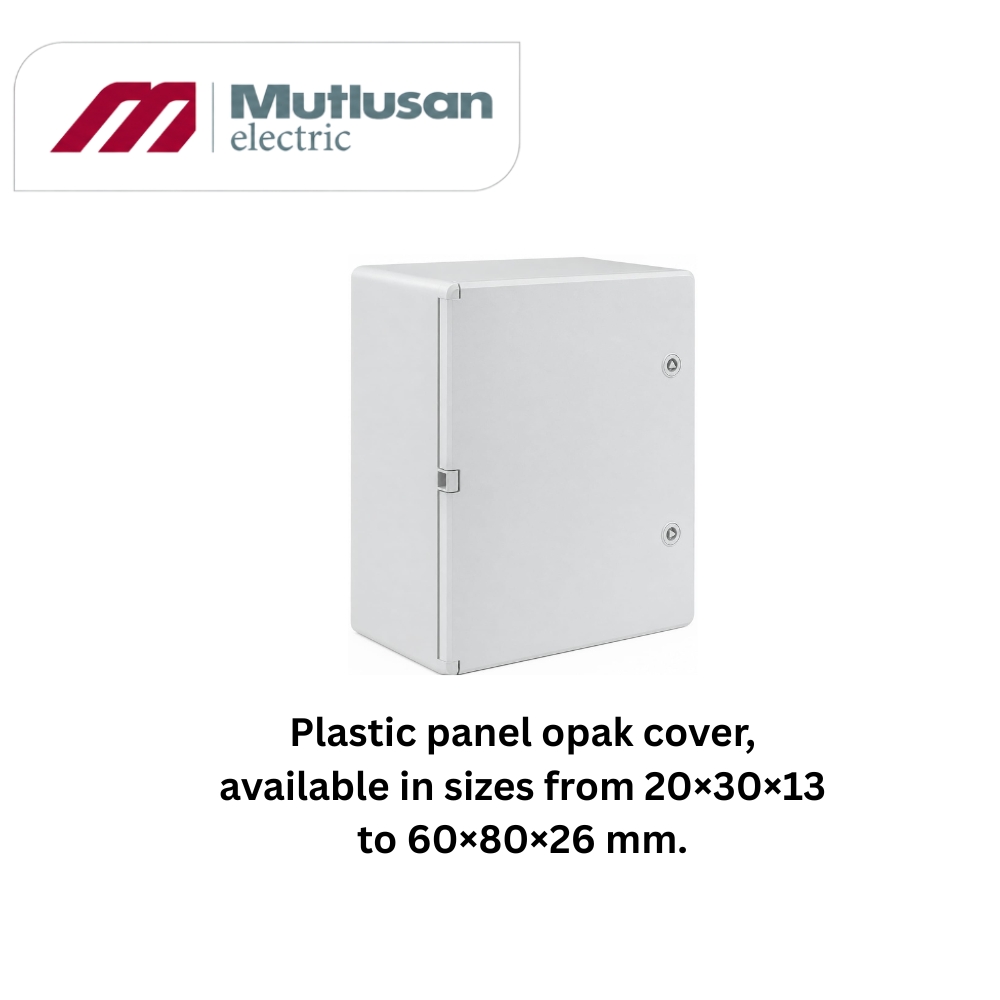 Mutlusan Plastic Panel Opaque Cover
