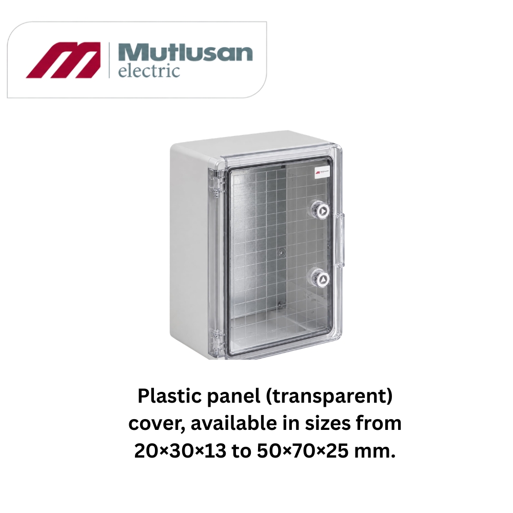 Mutlusan Plastic Panel Transparent Cover