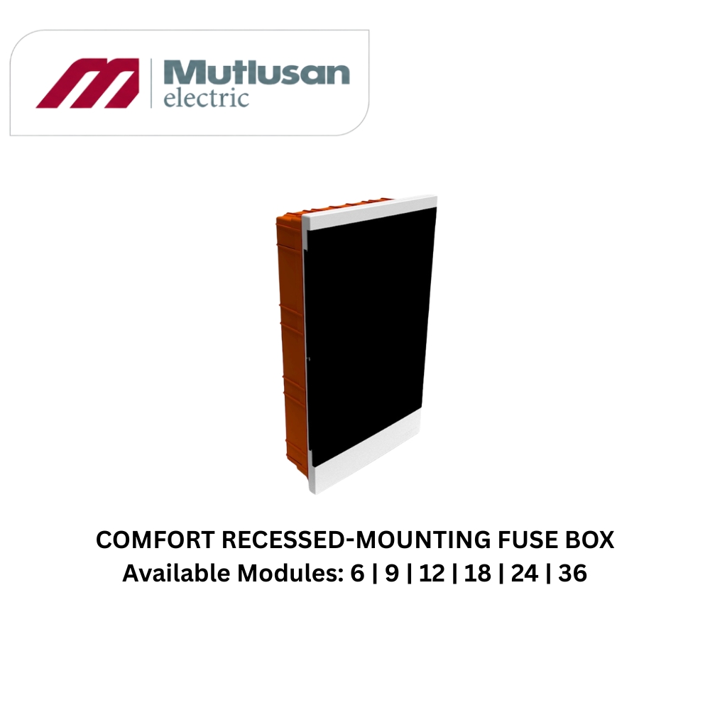 Mutlusan Comfort Recessed-Mounting Fuse Box