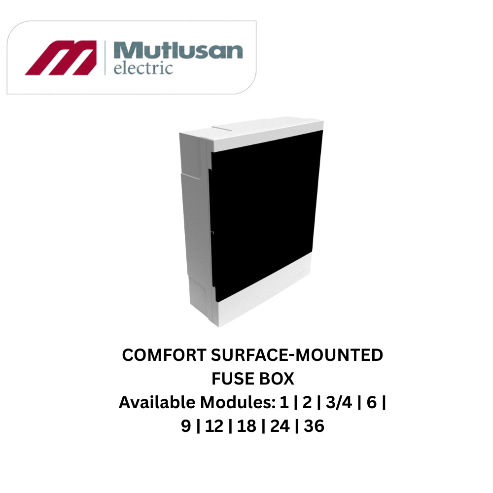 Mutlusan Comfort Surface-Mounted Fuse Box