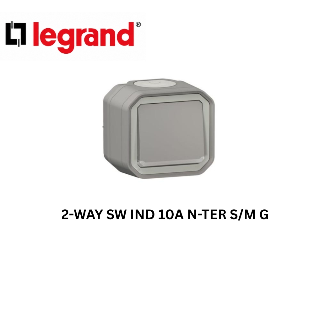 Legrand 2-Way Industrial Switch 10A Surface Mount