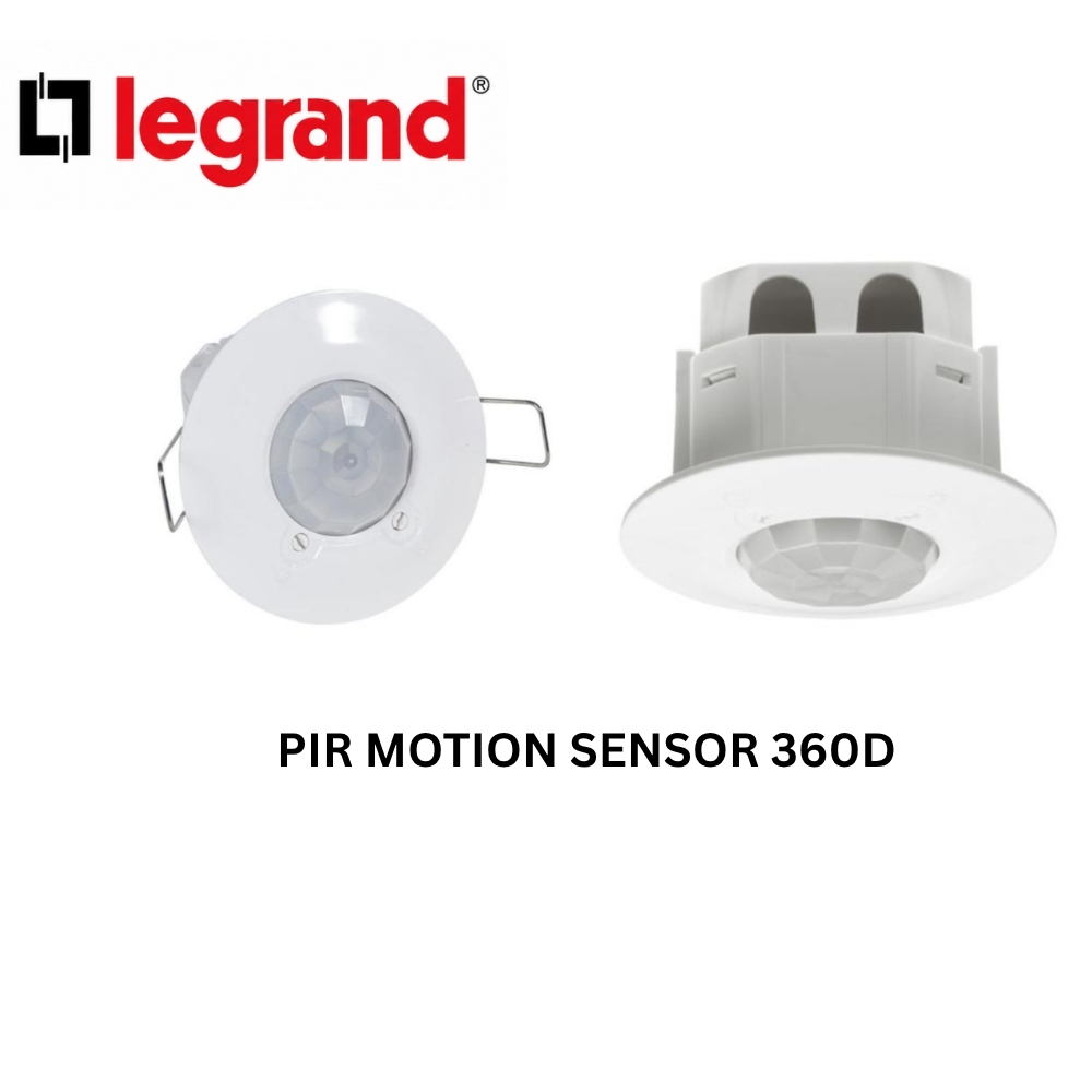 Legrand PIR Motion Sensor 360D Flush