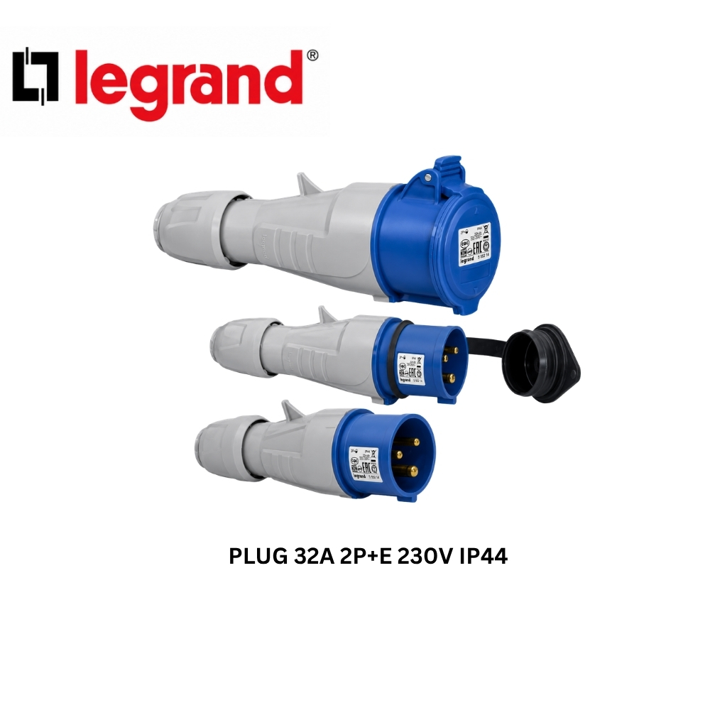 Legrand Plug 32A 2P+E 230V IP44