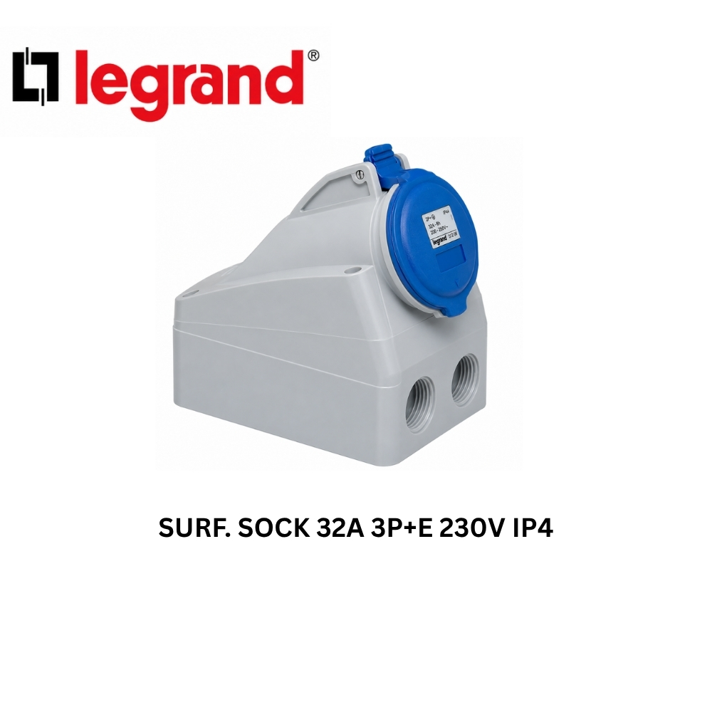 Legrand Surface Socket 32A 3P+E 230V IP44