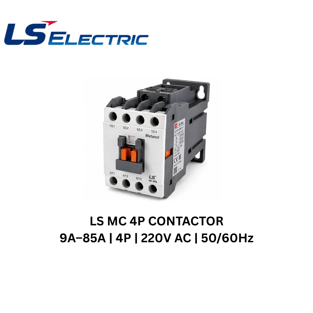 LS Electric MC 4P Contactor 9Aظô85A