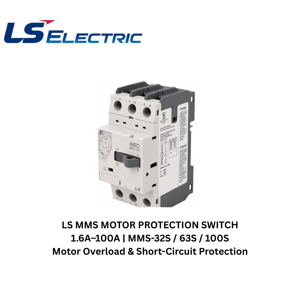 LS Electric MMS Motor Protection Switch 1.6Aظô100A