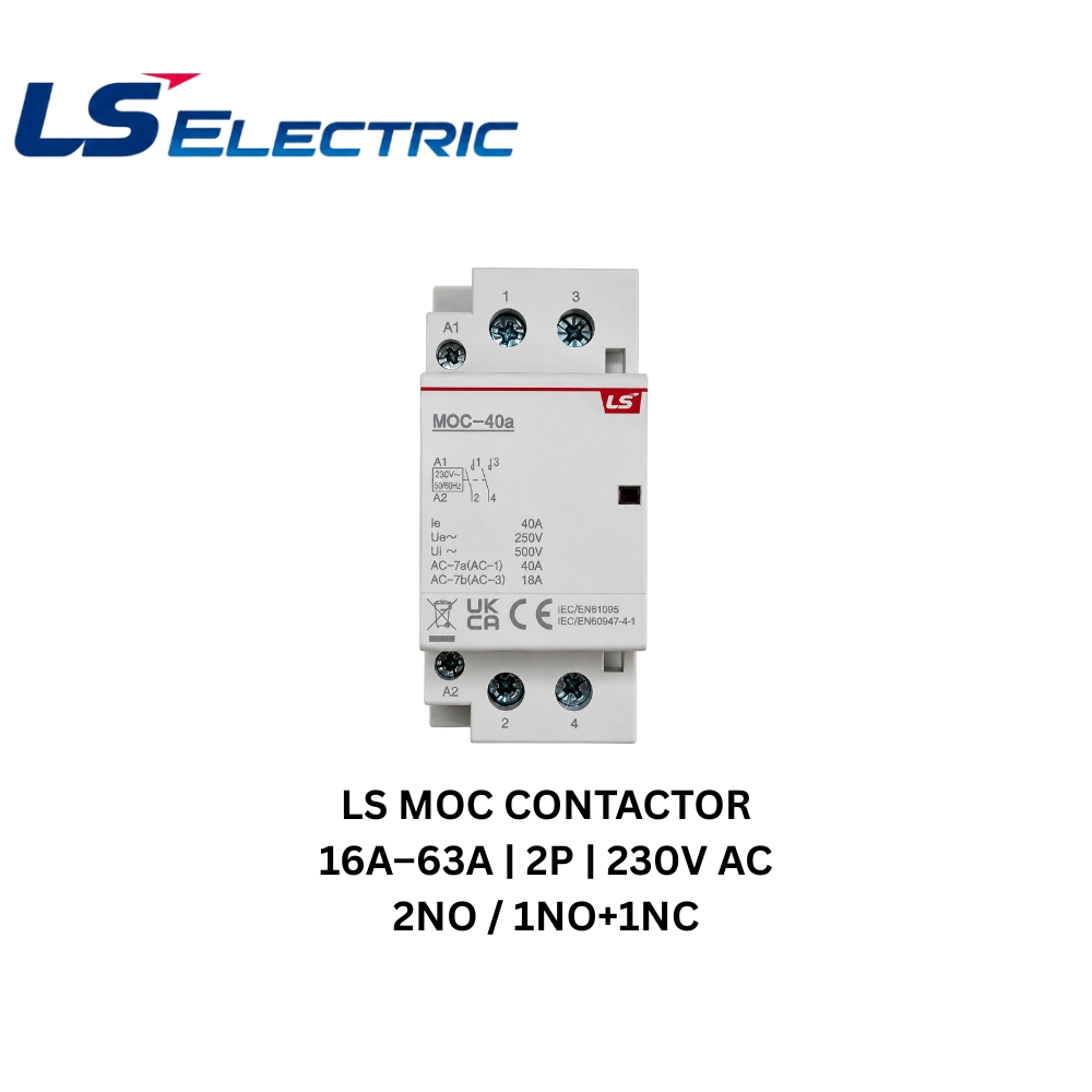 LS Electric MOC Contactor 2P 16Aظô63A
