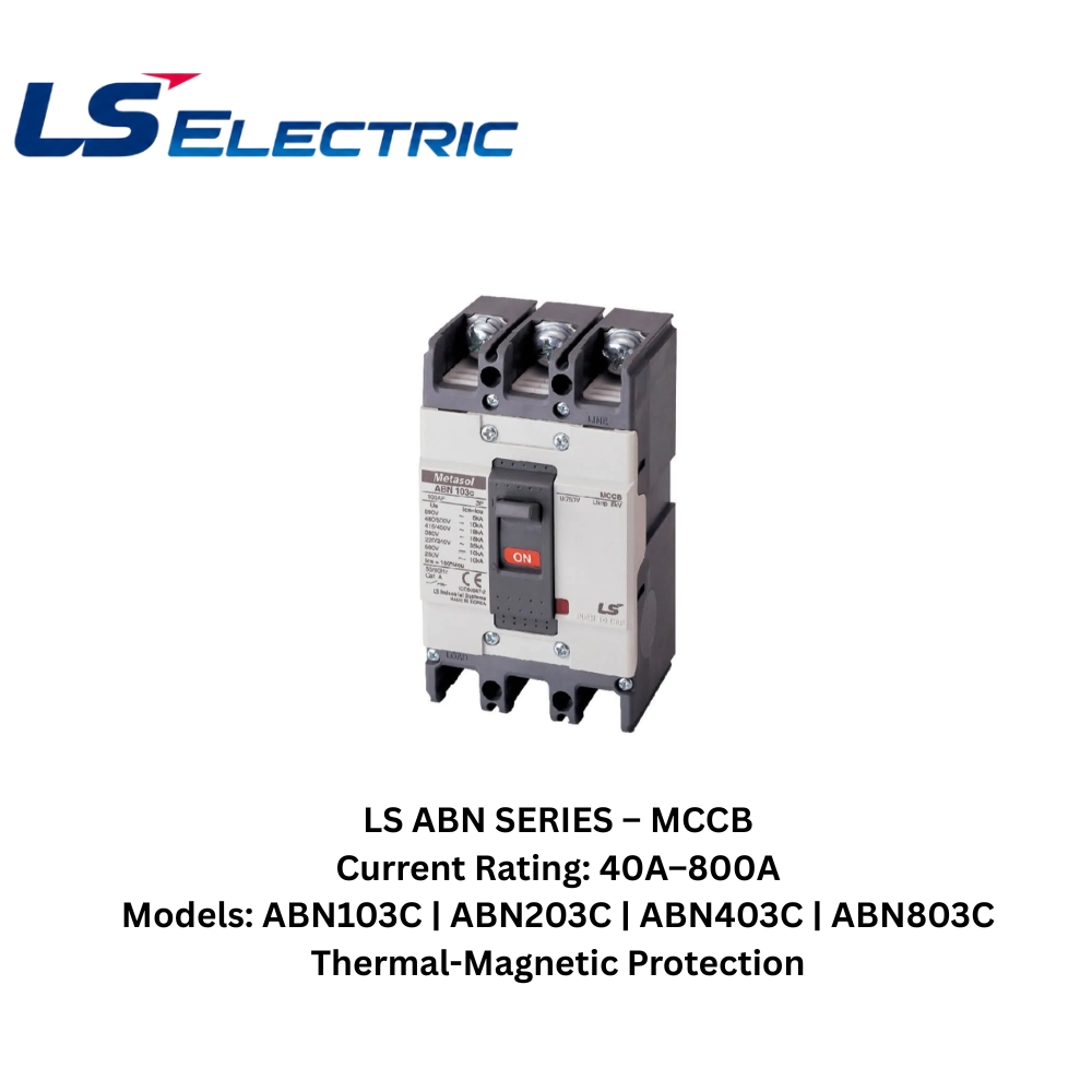 LS Electric ABN Series MCCB 3P 40Aظô800A