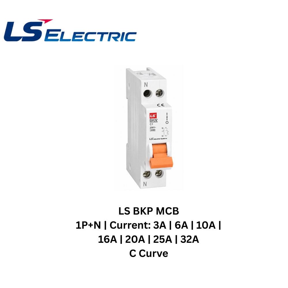 LS Electric BKP MCB 1P+N C Curve 3Aظô32A