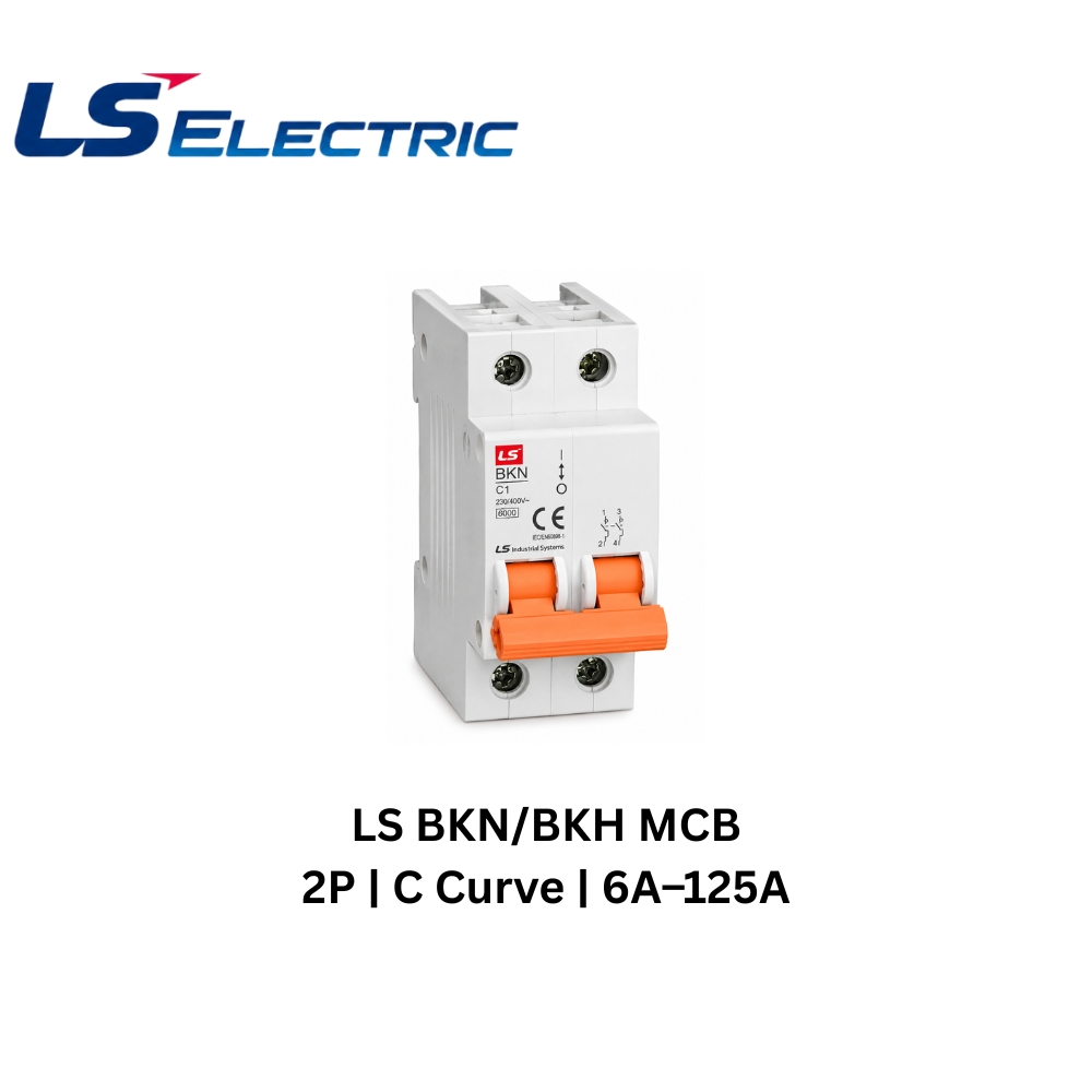 LS Electric BKN/BKH MCB 2P C Curve 6Aظô125A