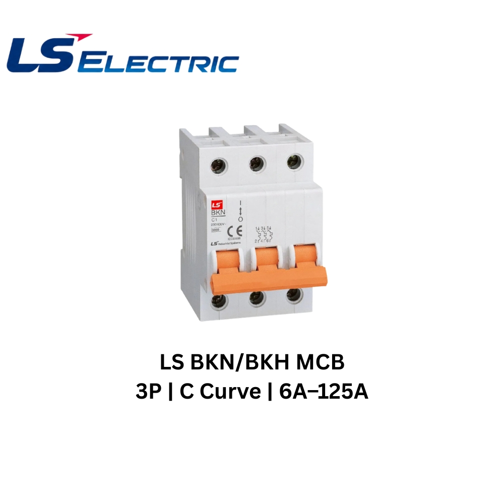 LS Electric BKN/BKH MCB 3P C Curve 6Aظô125A