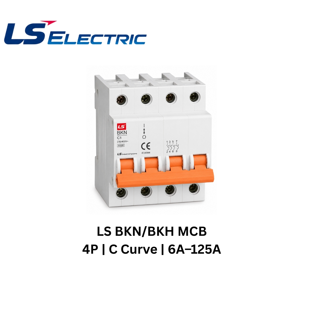 LS Electric BKN/BKH MCB 4P C Curve 6Aظô125A