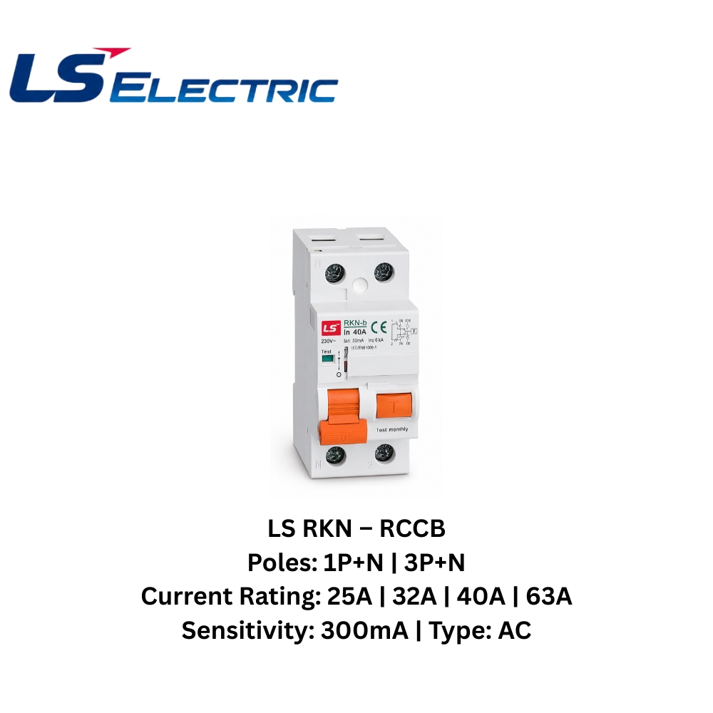 LS Electric RKN RCCB 300mA Type AC