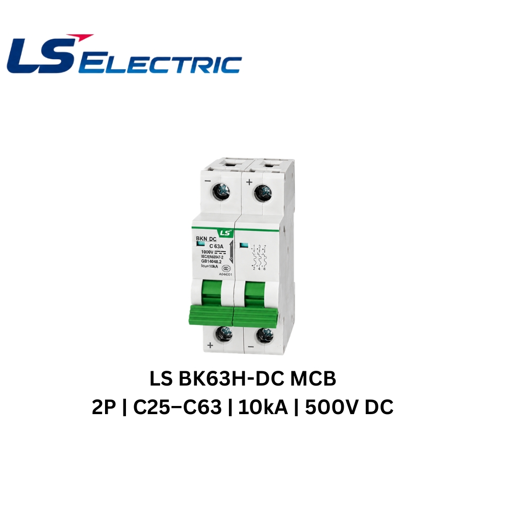 LS Electric BK63H-DC MCB 2P C25ظôC63